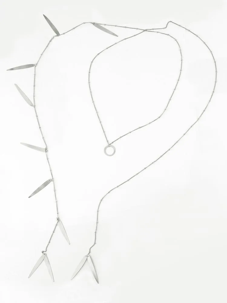 Dreamcatcher Necklace - Silver