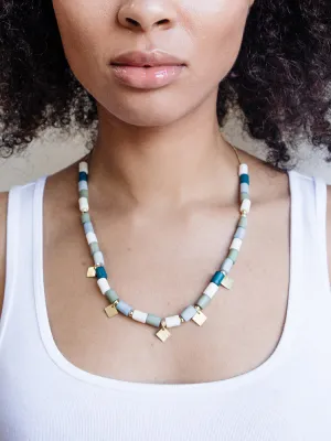 Emily Necklace - Blue