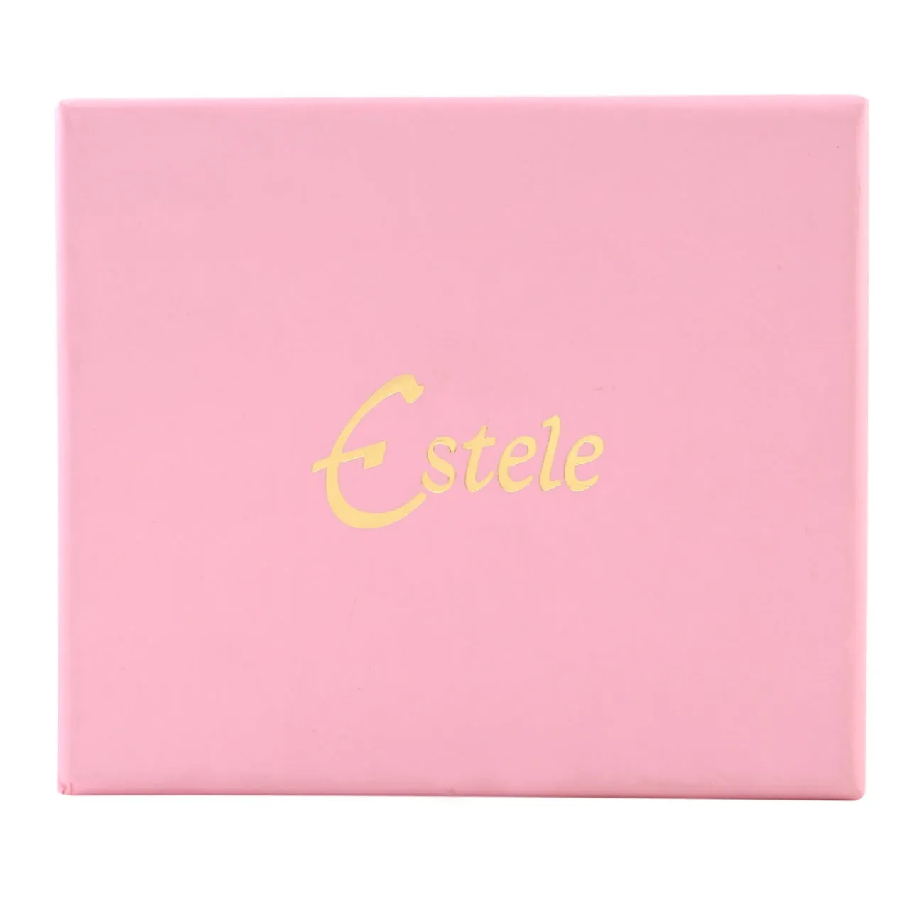 Estele Rose Gold Plated Kada Bracelet with Enamel & White Austrian Crystal for Girls & Women