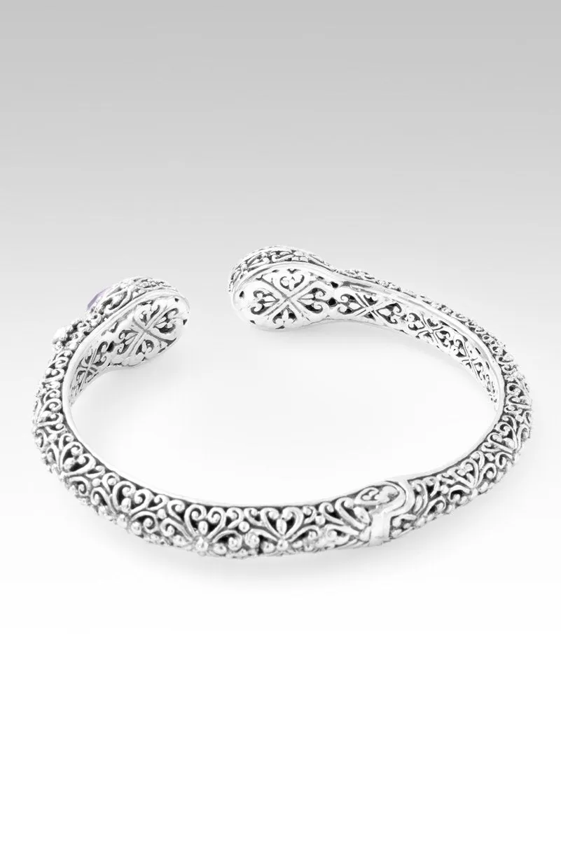 Eternal Love Story Tip-to-Tip Bracelet? in Rose De France & Amethyst