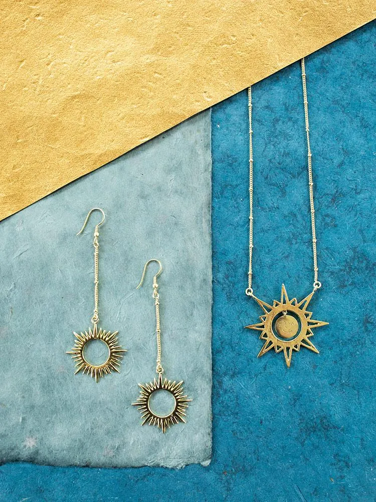 Ethereal Drop Necklace - Gold