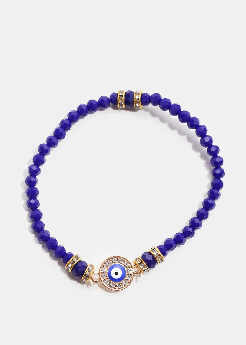 Evil Eye Bead Bracelet