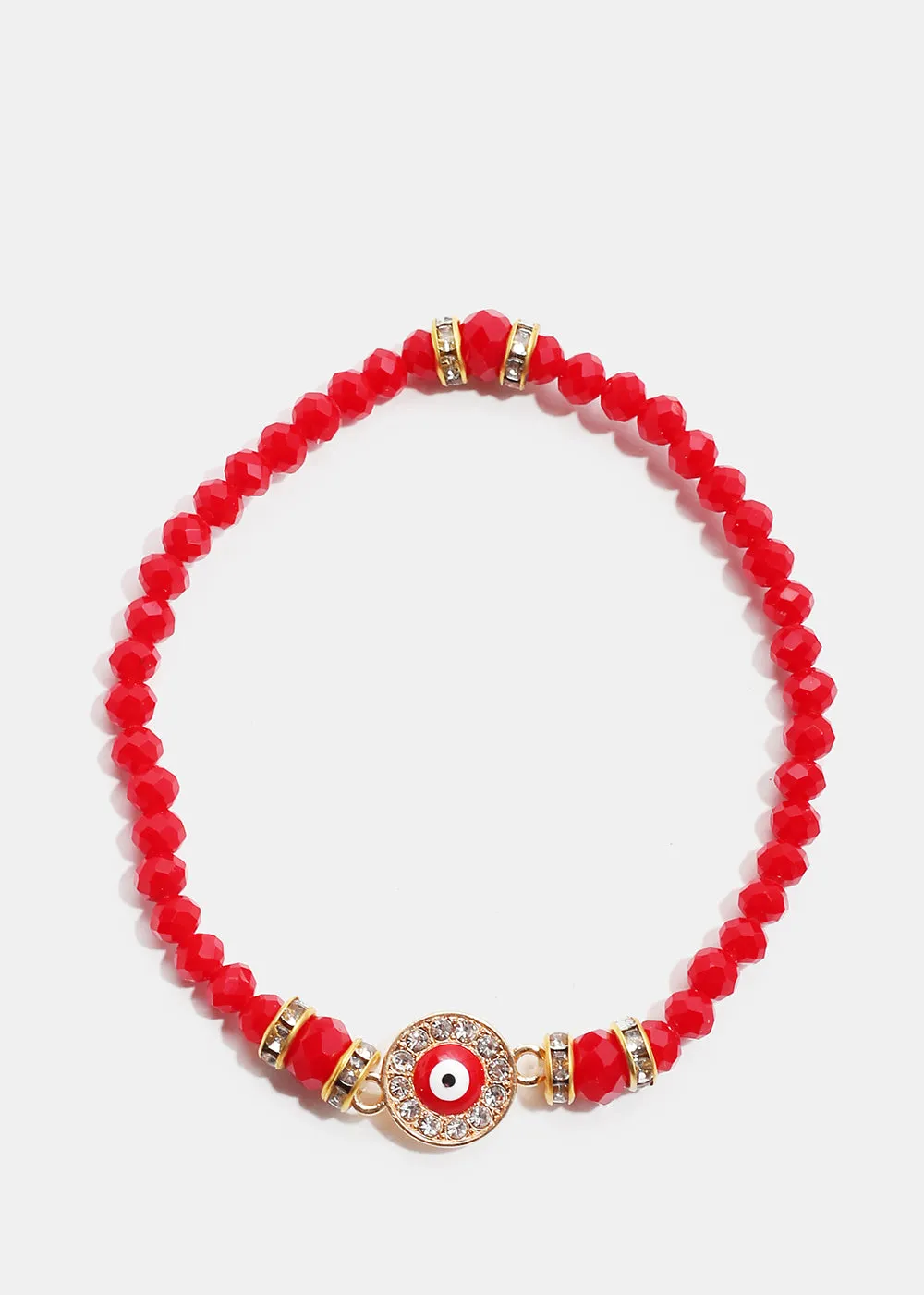 Evil Eye Bead Bracelet