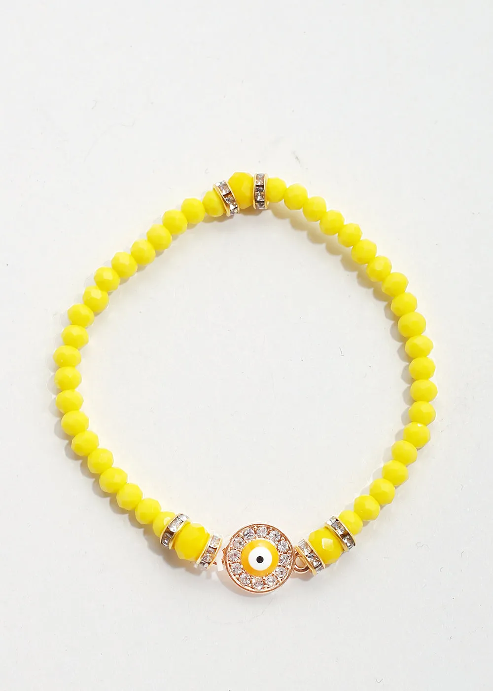 Evil Eye Bead Bracelet