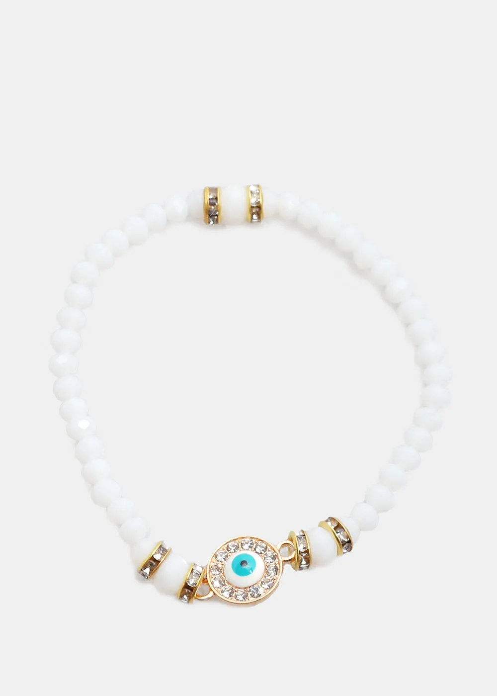 Evil Eye Bead Bracelet