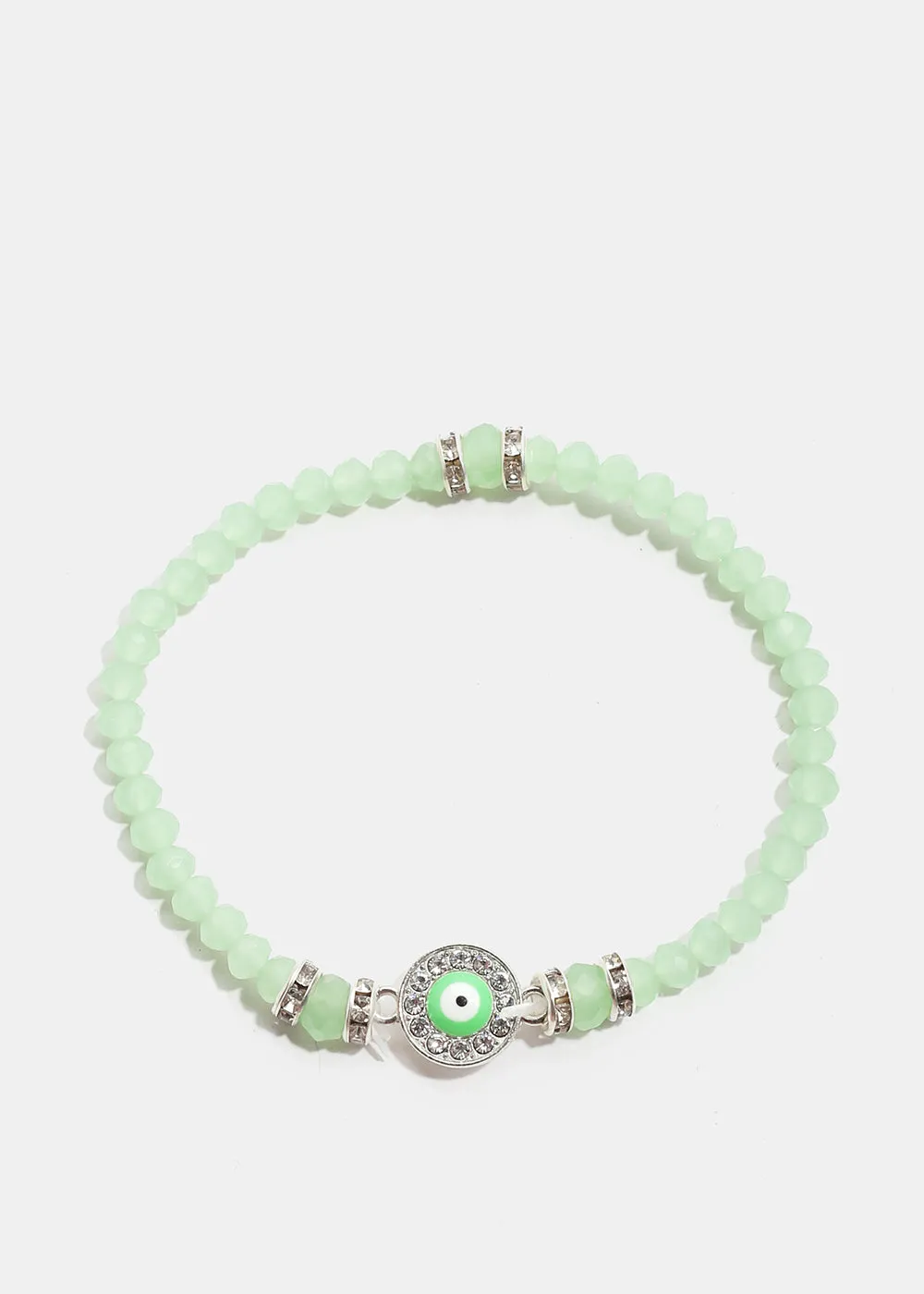 Evil Eye Bead Bracelet