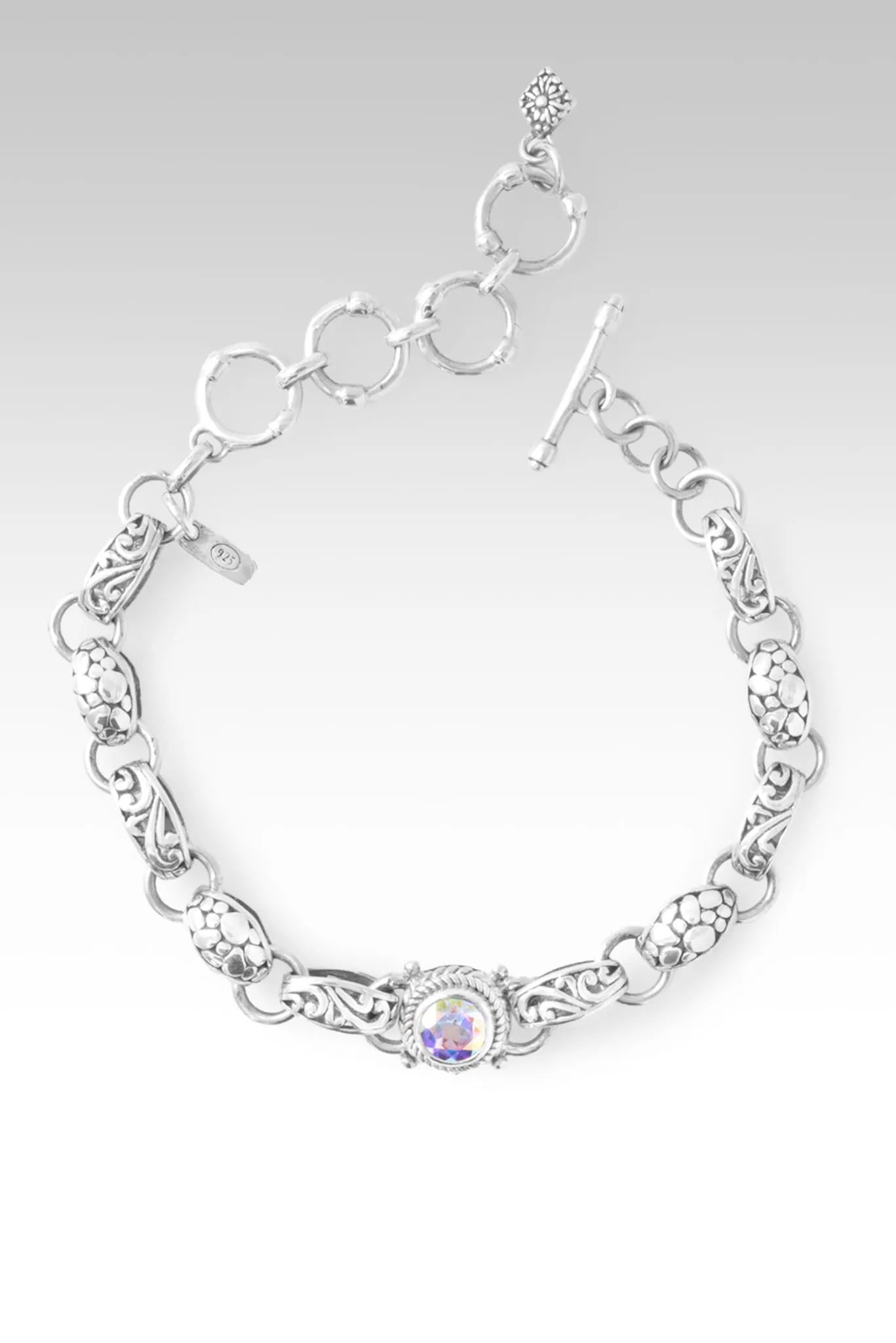 Filled with Hope Bracelet? in Mercury Mist? Mystic Topaz