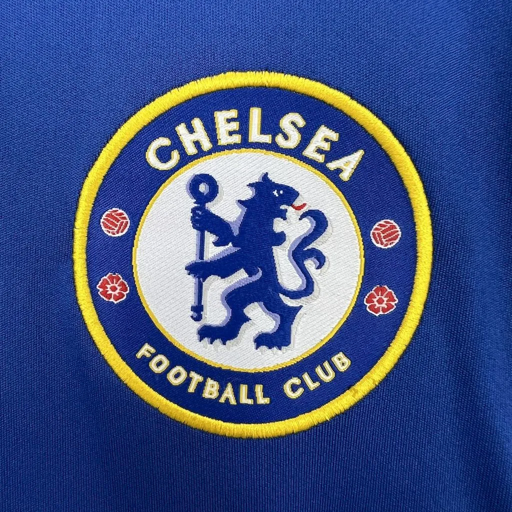 football club hats Camisa Chelsea I 06/07 - Verso - Retr
