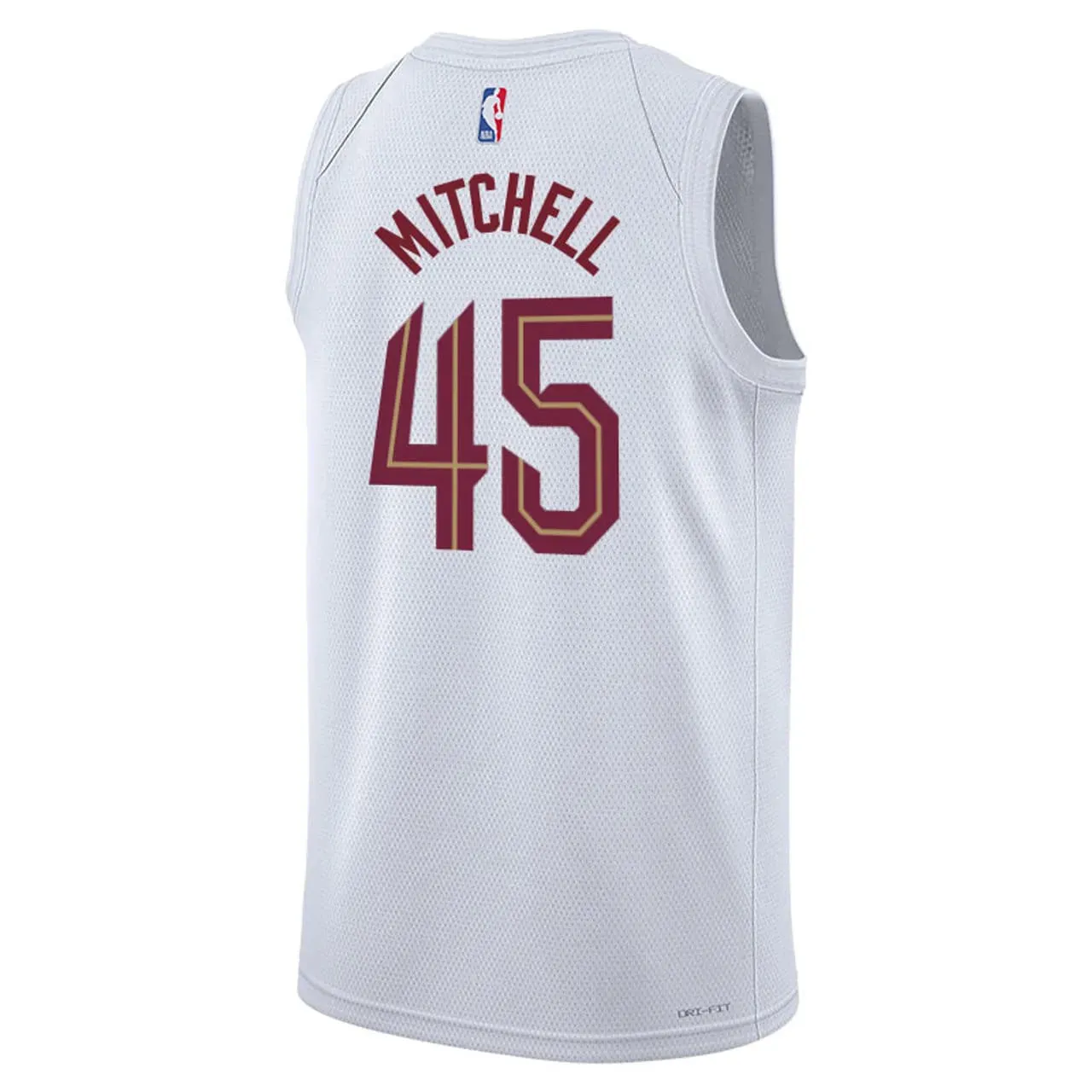 football club hoodies Regata NBA Cleveland Cavaliers Nike Association Edition Swingman Jersey Donovan Mitchell Jr. 45