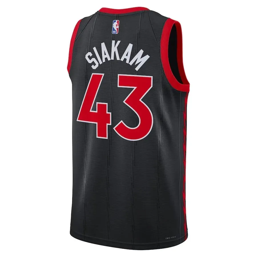 football club jackets Regata NBA Toronto Raptors Jordan Statement Edition Swingman Jersey 22/23 Pascal Siakam 43 Preta