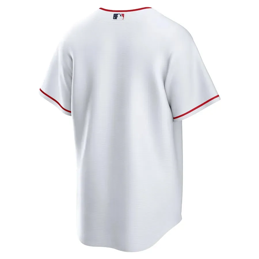 football club keychains Camisa MLB Los Angeles Angels Nike White Home Torcedor Masculina Branca