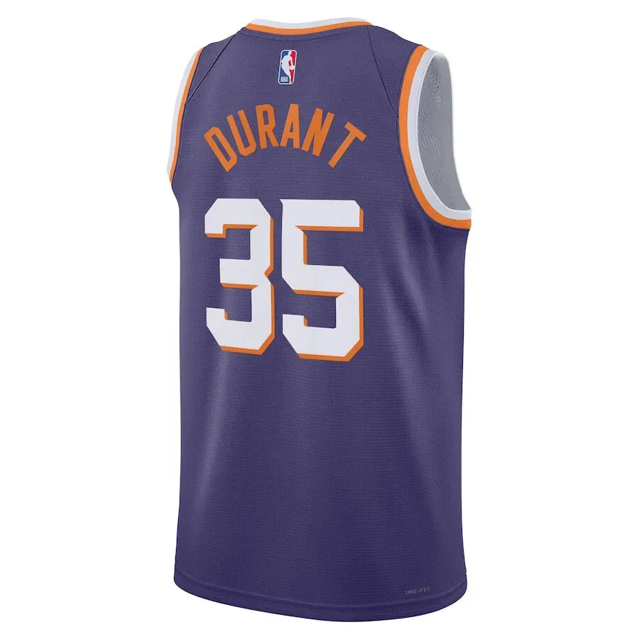 football club keychains Regata NBA Phoenix Suns Nike Icon Edition Swingman Jersey Roxa Kevin Durant 35
