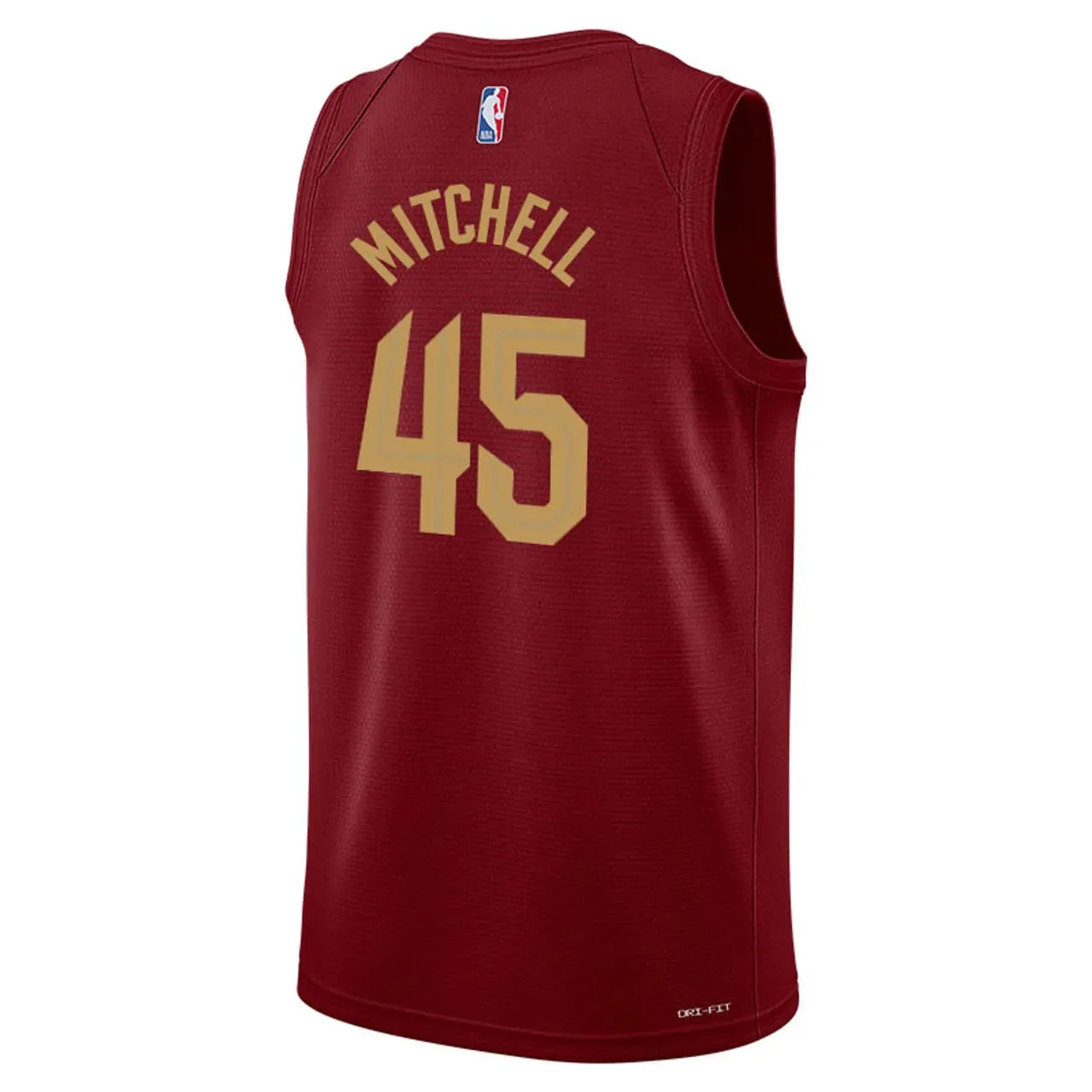 football club merchandise Regata NBA Cleveland Cavaliers Nike Icon Edition Swingman Jersey Donovan Mitchell Jr. 45