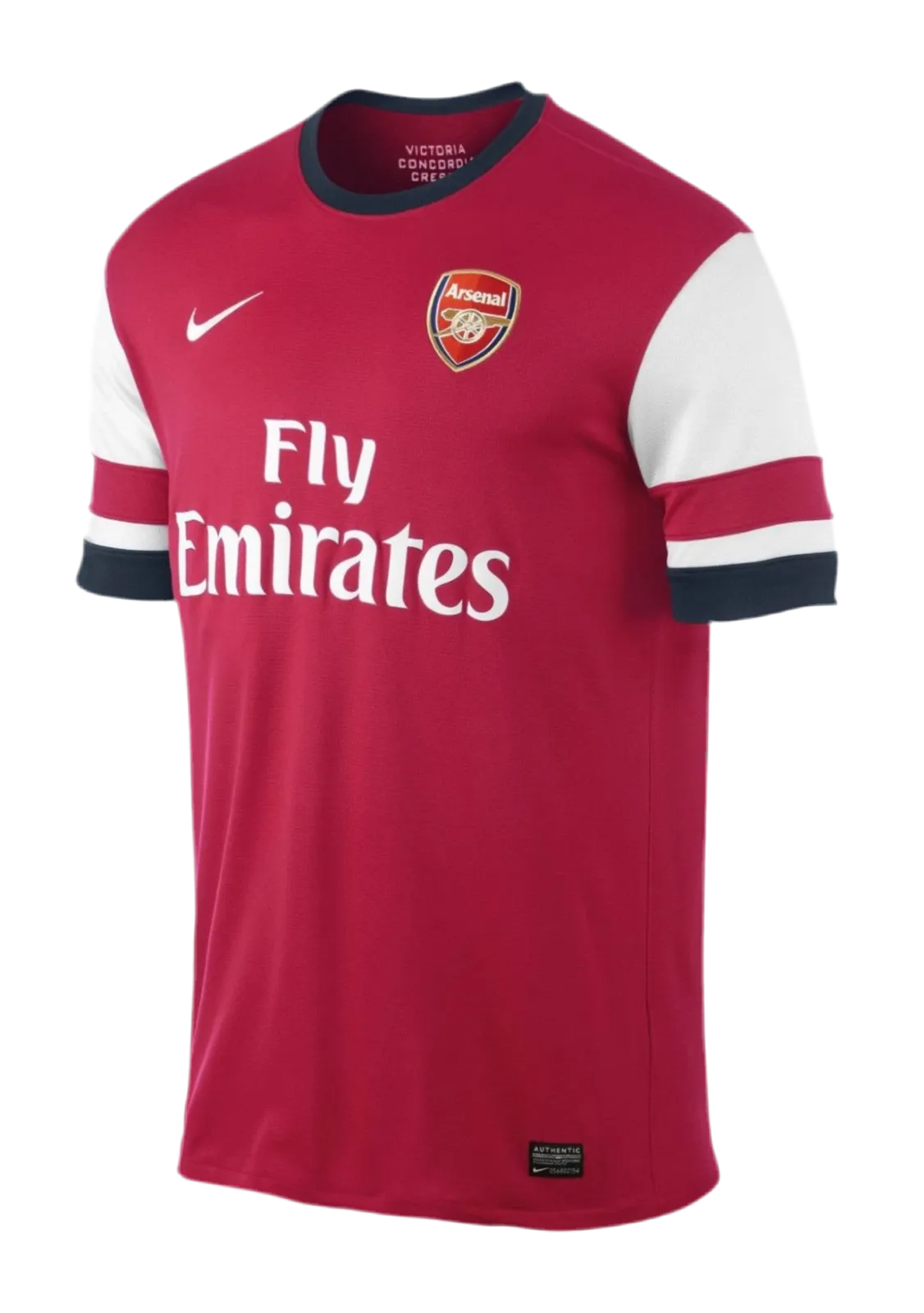 football club mugs Camisa Arsenal I 12/13 - Verso - Retr national team fan gear