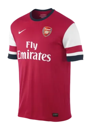 football club mugs Camisa Arsenal I 12/13 - Verso - Retr national team fan gear