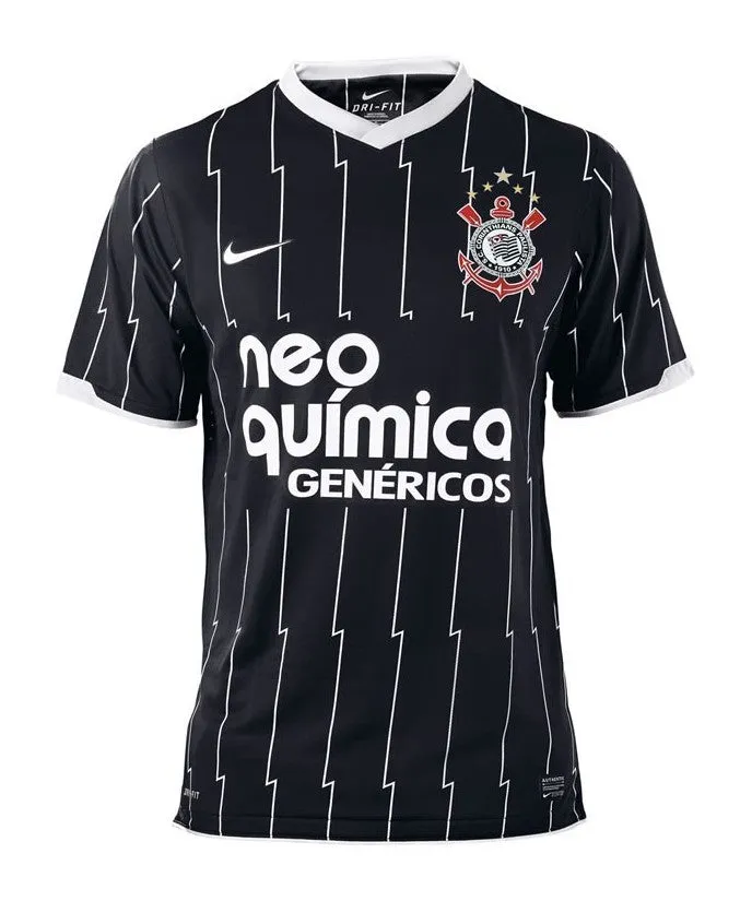 football club mugs Camisa Corinthians II 11/12 - Verso - Retr football fan shoelaces