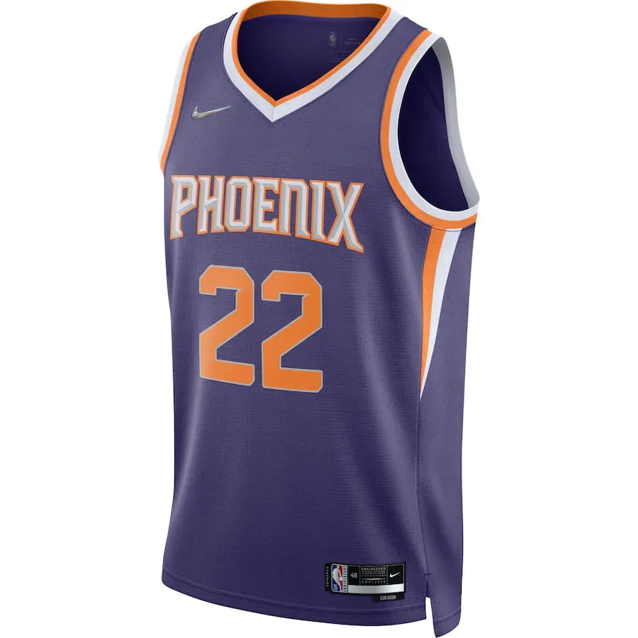 football club posters Regata NBA Phoenix Suns Nike Icon Edition Jersey 2022 DeAndre Ayton 22