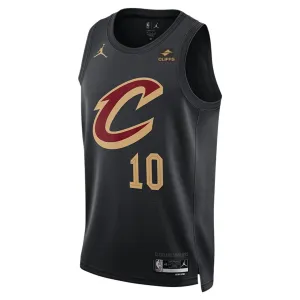 football club water bottles Regata NBA Cleveland Cavaliers Jordan Statement Edition 22/23 Swingman Jersey Darius Garland 10 football fan blankets