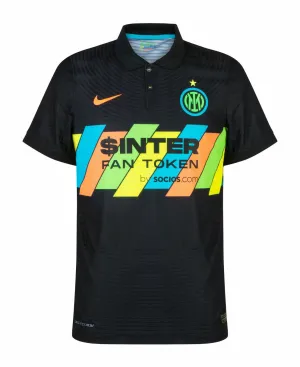 football club wristbands Camisa Inter de Milo III 21/22 - Verso - Retr vintage football shirts