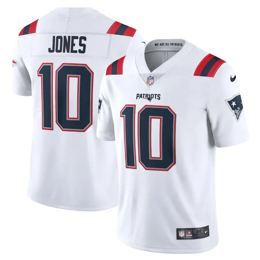 football club wristbands Camisa NFL New England Patriots Mac Jones Nike Limited Jersey Branca soccer fan wristbands