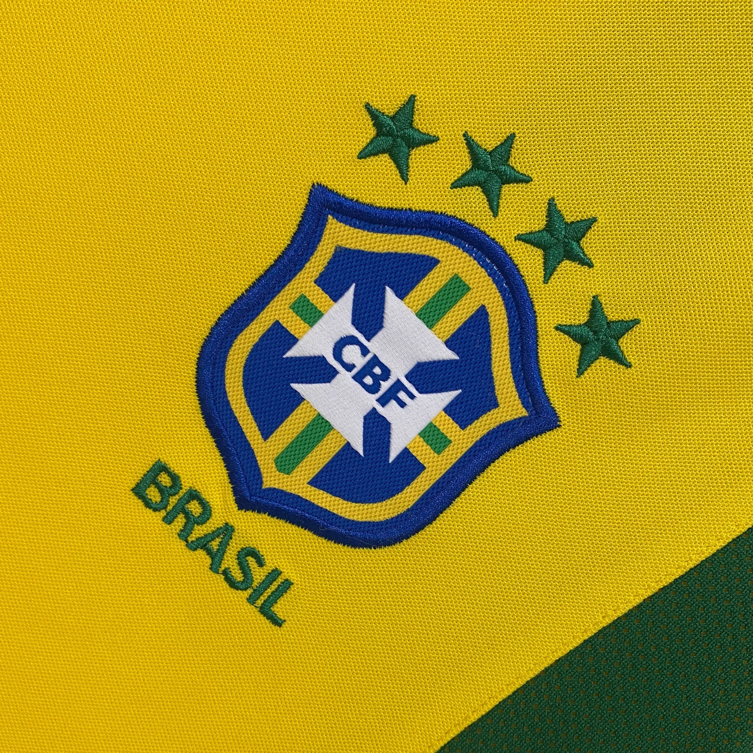 football fan backpacks Camisa Brasil I 02/03 - Verso - Retr