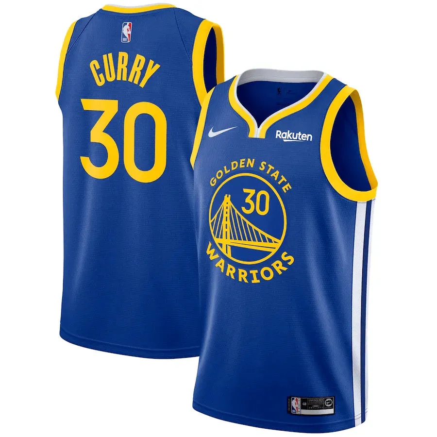 football fan backpacks Regata NBA Golden State Warriors Nike Icon Edition Swingman Jersey Azul Stephen Curry 30 football club mugs