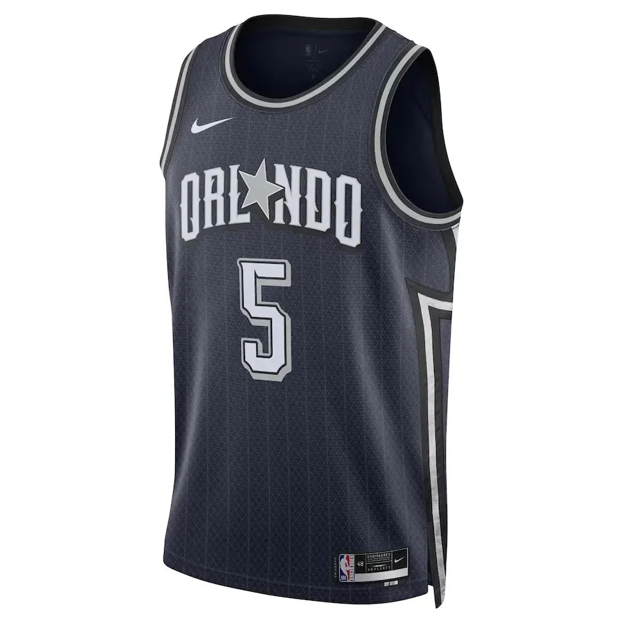 football fan backpacks Regata NBA Orlando Magic Nike City Edition 23/24 Swingman Jersey Paolo Banchero 5