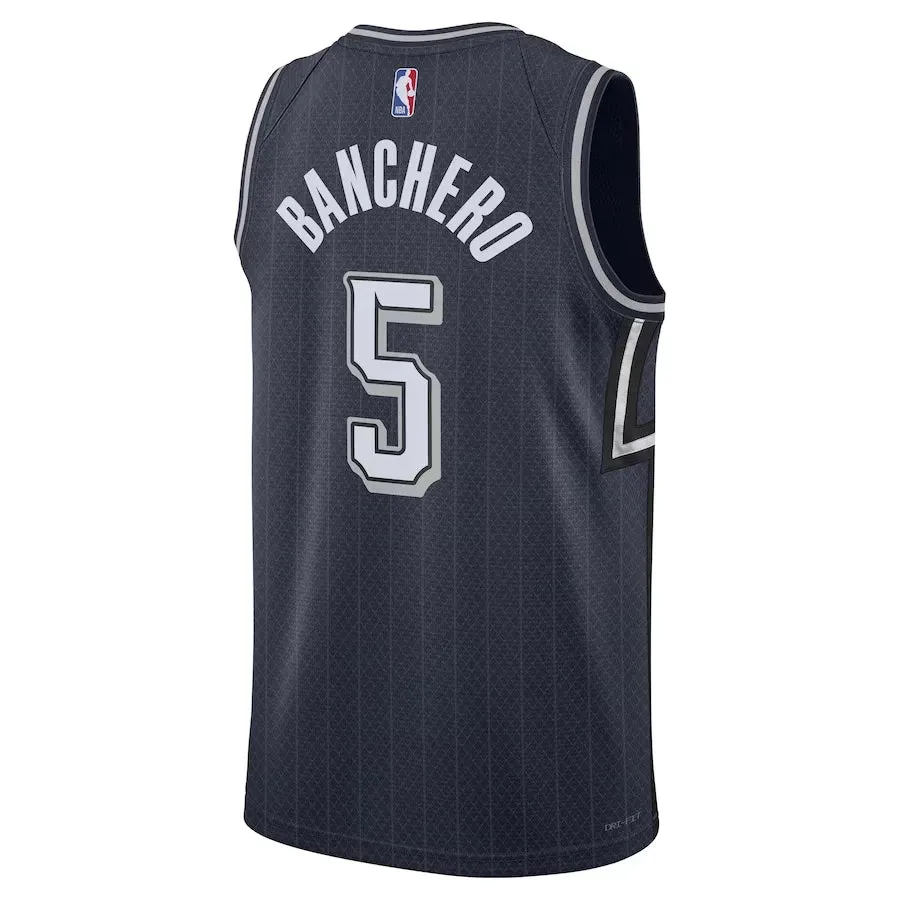 football fan backpacks Regata NBA Orlando Magic Nike City Edition 23/24 Swingman Jersey Paolo Banchero 5