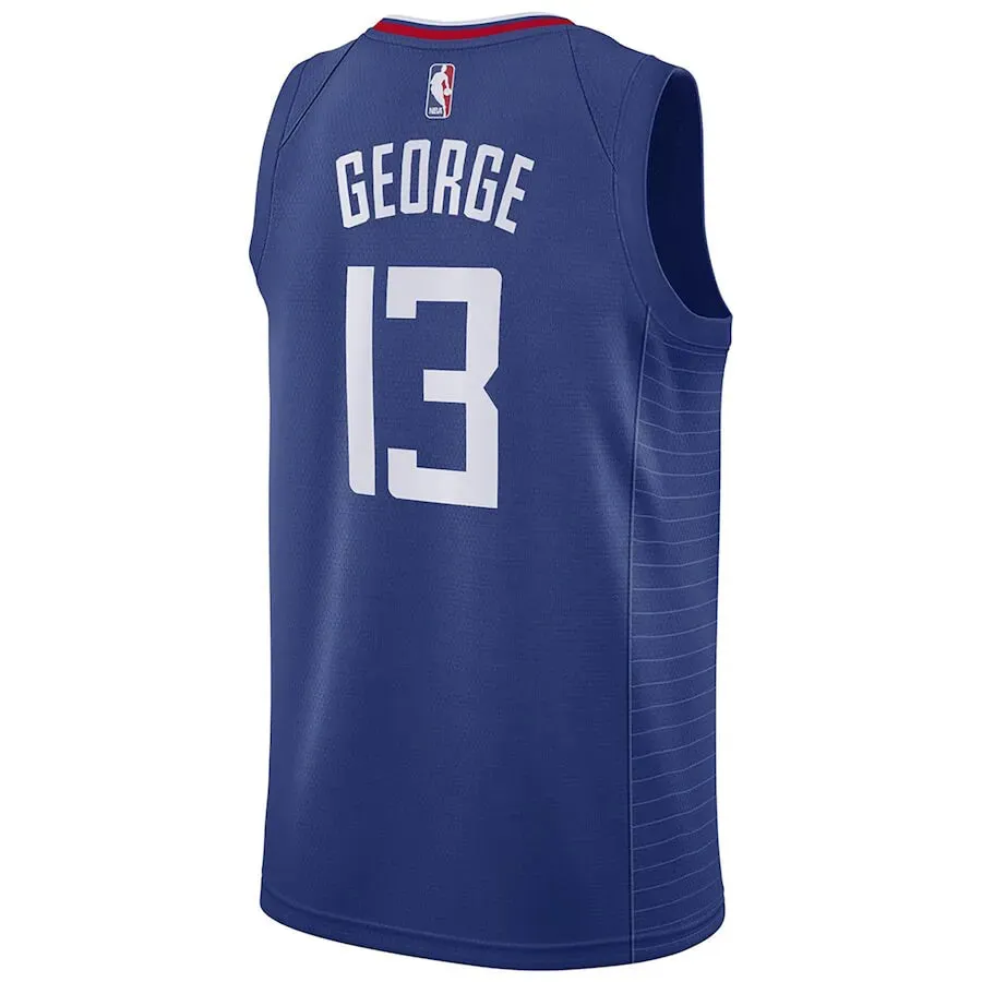 football fan badges Regata NBA Los Angeles Clippers Nike Icon Edition Jersey Paul George 13
