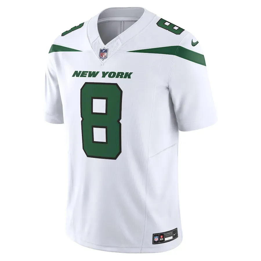 football fan cushions Camisa NFL New York Jets Nike White Aaron Rodgers Spotlight Jersey Branca