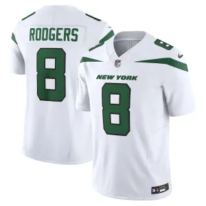 football fan cushions Camisa NFL New York Jets Nike White Aaron Rodgers Spotlight Jersey Branca soccer fan wallets