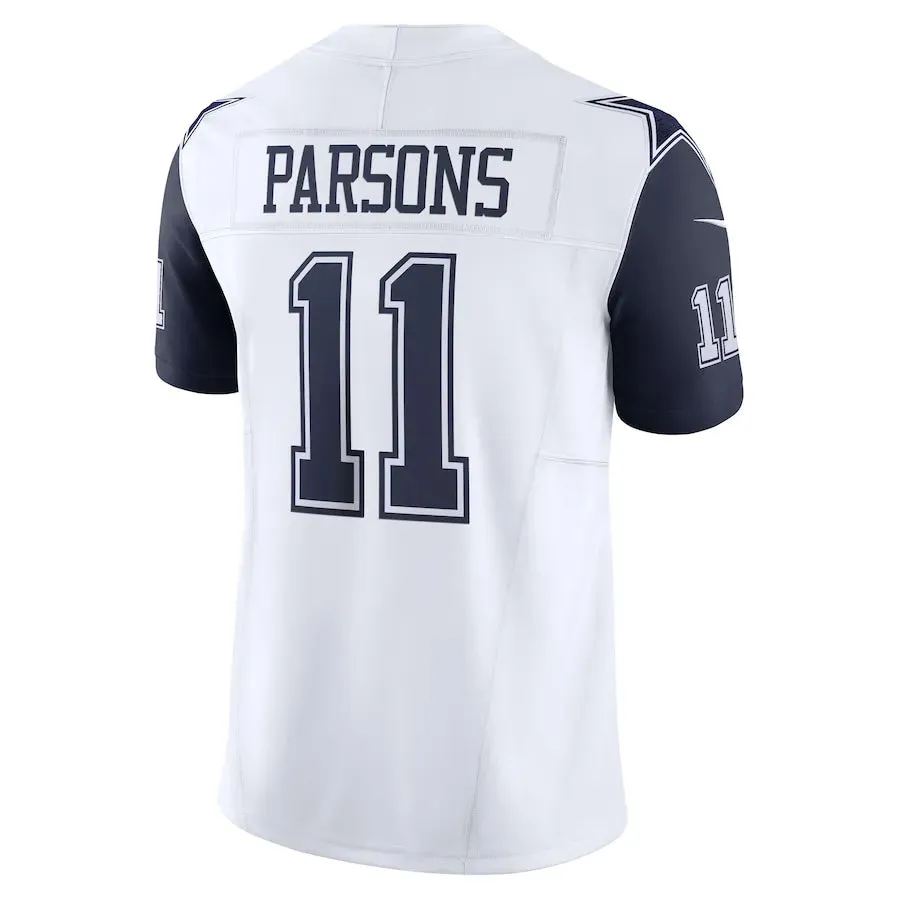 football fan face paint Camisa NFL Dallas Cowboys Alternate Nike Limited Jersey Branca Persons 11