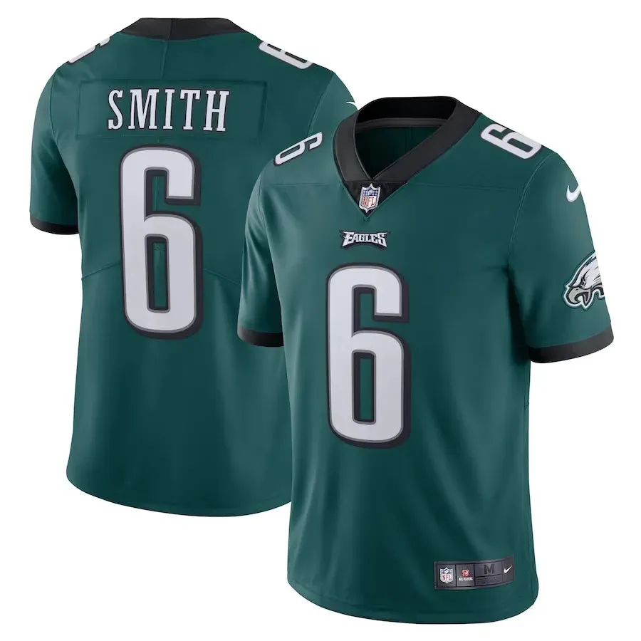 football fan face paint Camisa NFL Philadelphia Eagles DeVonta Smith Nike Limited Jersey Verde football fan caps