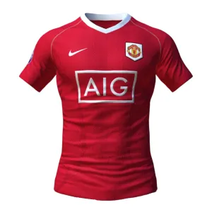 football fan hats Camisa Manchester United I 06/07 - Verso - Retr football fan keychains