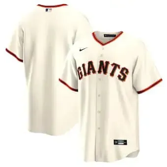football fan hats Camisa MLB San Francisco Giants Nike I Torcedor Masculina Bege soccer fan scarves