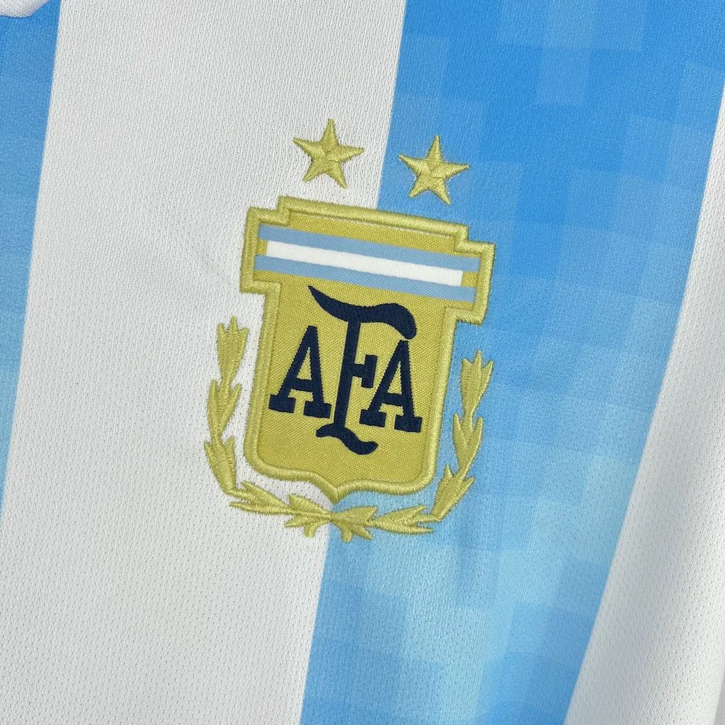 football fan jackets Camisa Argentina I 18/19 - Verso - Retr