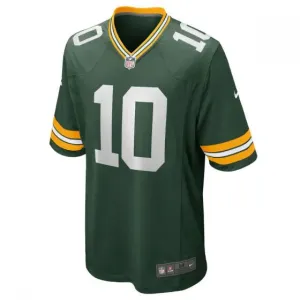 football fan jackets Camisa NFL Green Bay Packers Jordan Love Nike Limited Jersey Home Verde football fan towels