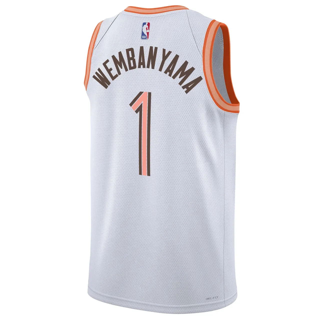 football fan keychains Regata NBA San Antonio Spurs Nike City Edition 23/24 Swingman Jersey Victor Wembanyama 1