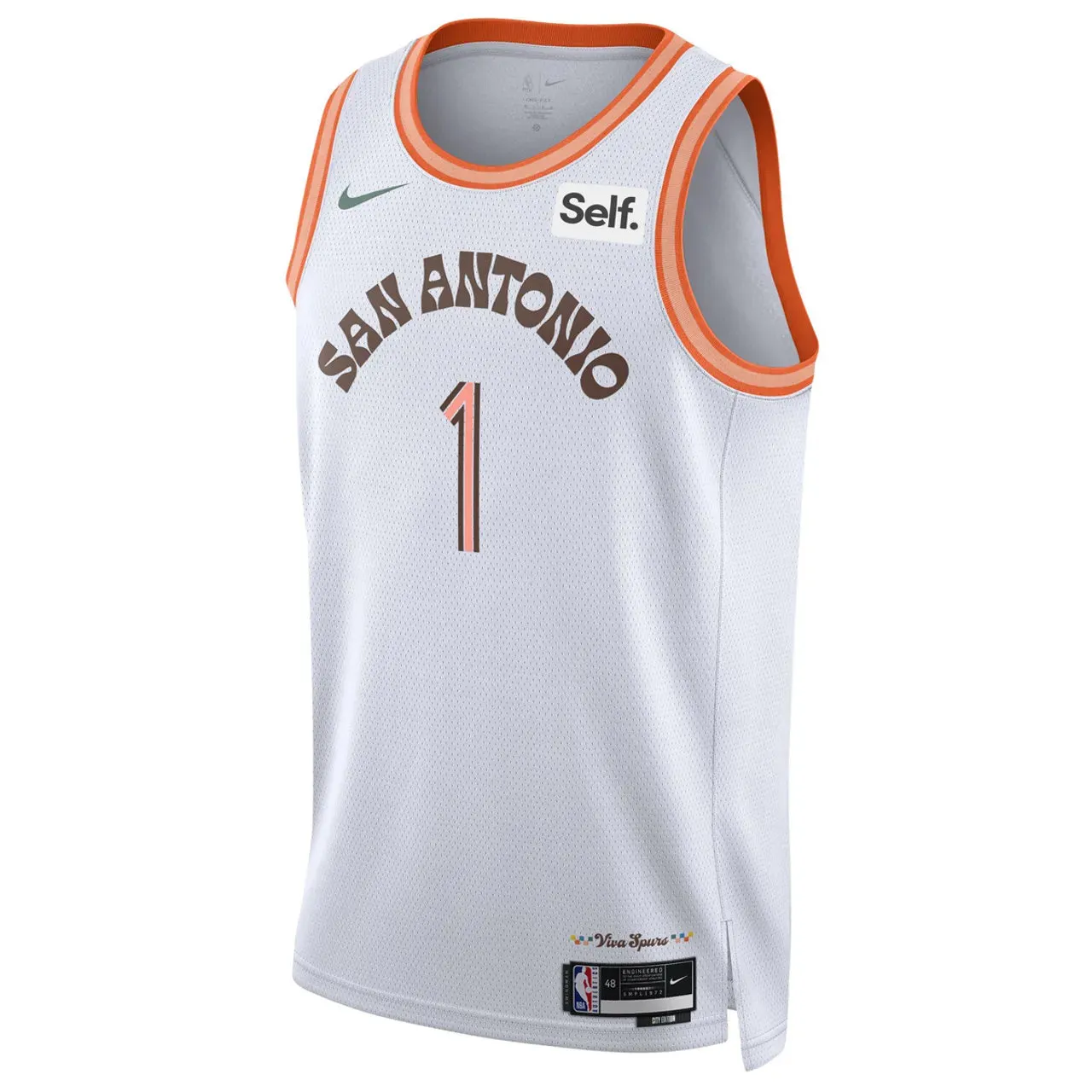 football fan keychains Regata NBA San Antonio Spurs Nike City Edition 23/24 Swingman Jersey Victor Wembanyama 1 soccer fan cushions