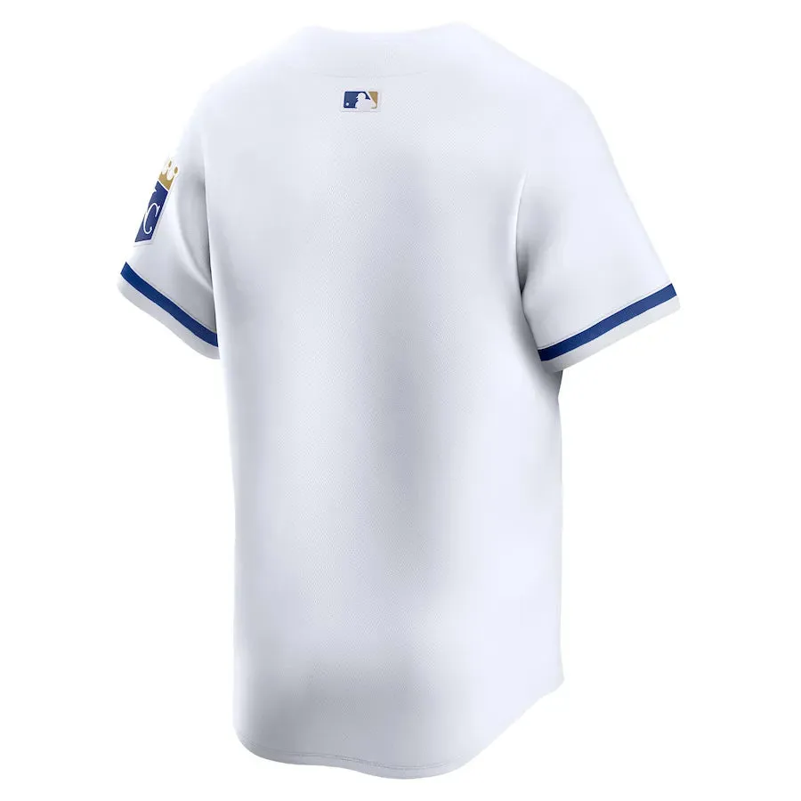 football fan lanyards Camisa MLB Kansas City Royals Nike White Home Torcedor Masculina Branca