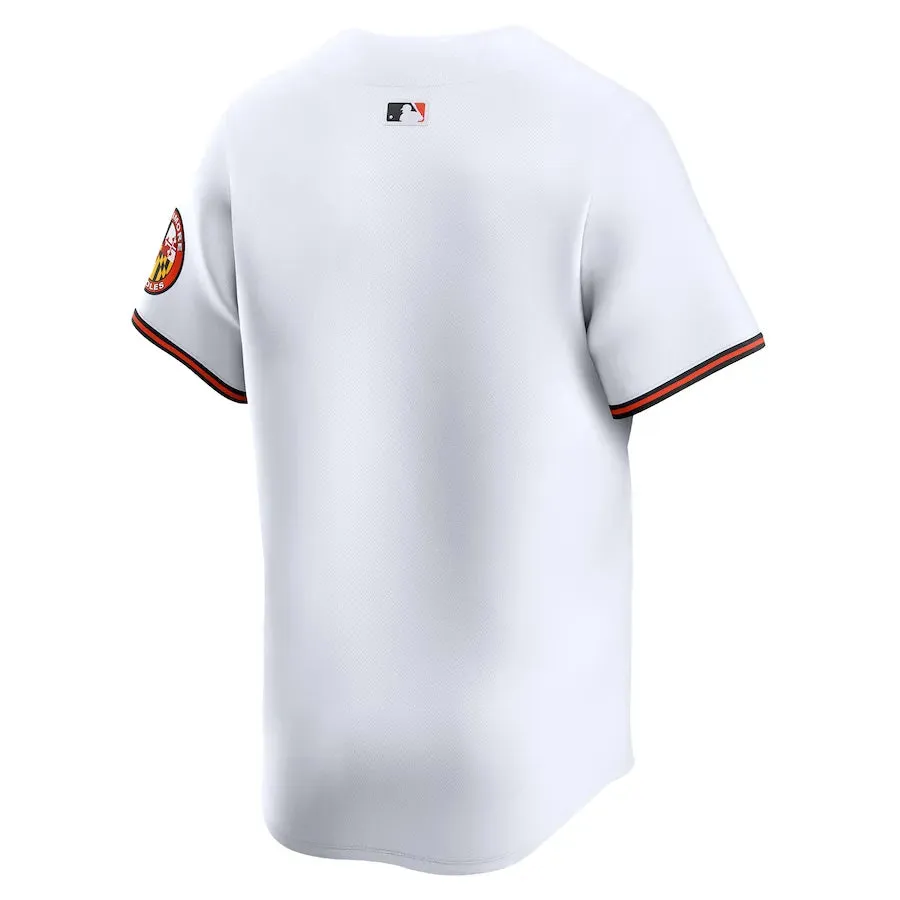 football fan magnets Camisa MLB Baltimore Orioles Nike White Home Torcedor Masculina Branca