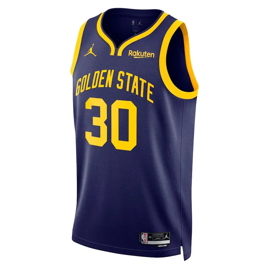 football fan magnets Regata NBA Golden State Warriors Jordan Statement Edition 22/23 Swingman Jersey Curry 30