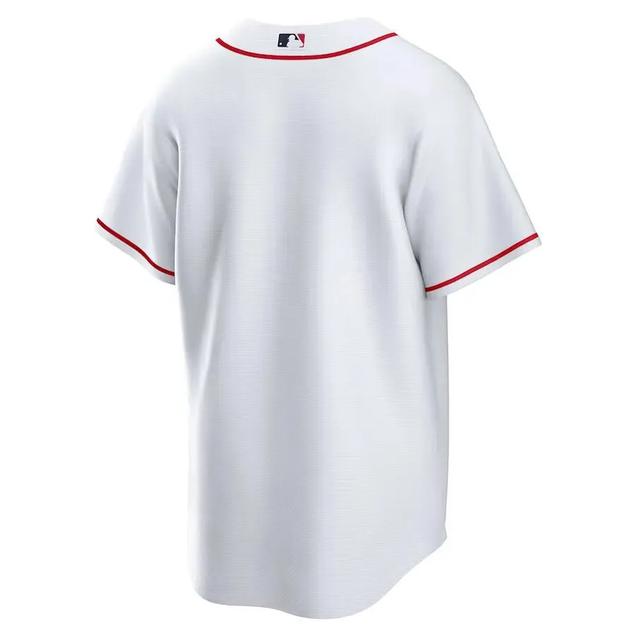 football fan mugs Camisa MLB Cincinnati Reds Nike Home Torcedor Masculina Branca