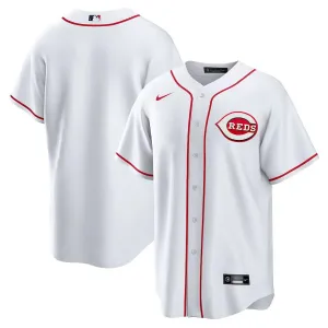 football fan mugs Camisa MLB Cincinnati Reds Nike Home Torcedor Masculina Branca football fan keychains