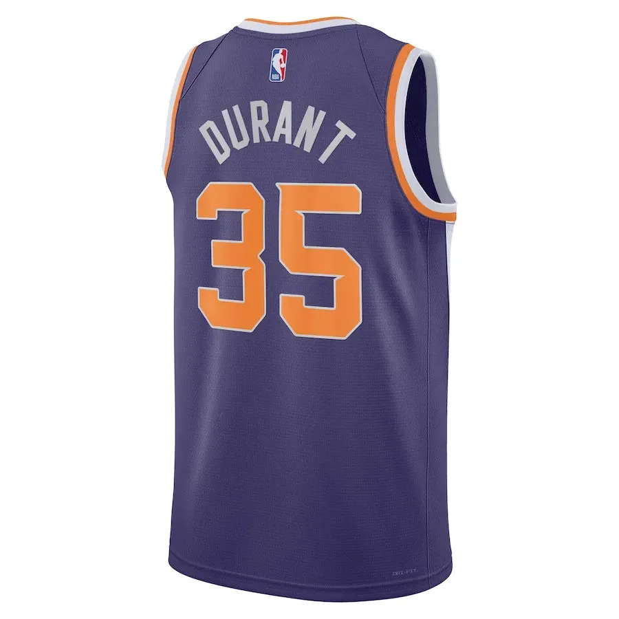 football fan notebooks Regata NBA Phoenix Suns Nike Icon Edition Swingman Jersey Kevin Durant 35
