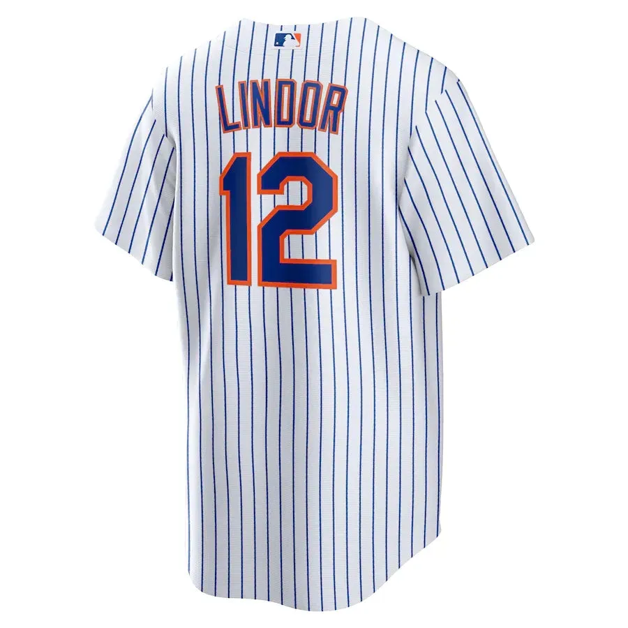 football fan phone grips Camisa MLB New York Mets Nike I Torcedor Masculina Listrada Francisco Lindor 12