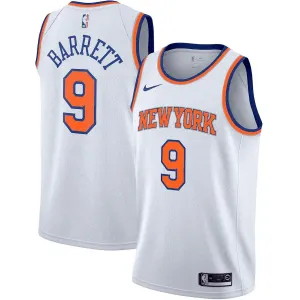 football fan posters Regata NBA New York Knicks Nike Association Edition Jersey 2021 RJ Barrett 9 football fan towels