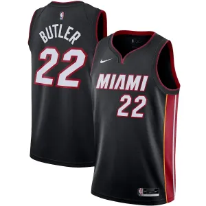 football fan shoelaces Regata NBA Miami Heat Nike Icon Edition Jersey 2021 Jimmy Butler 22 football club magnets