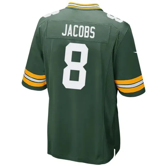 football fan socks Camisa NFL Las Vegas Raiders Josh Jacobs 8 Nike Green Home Game Verde