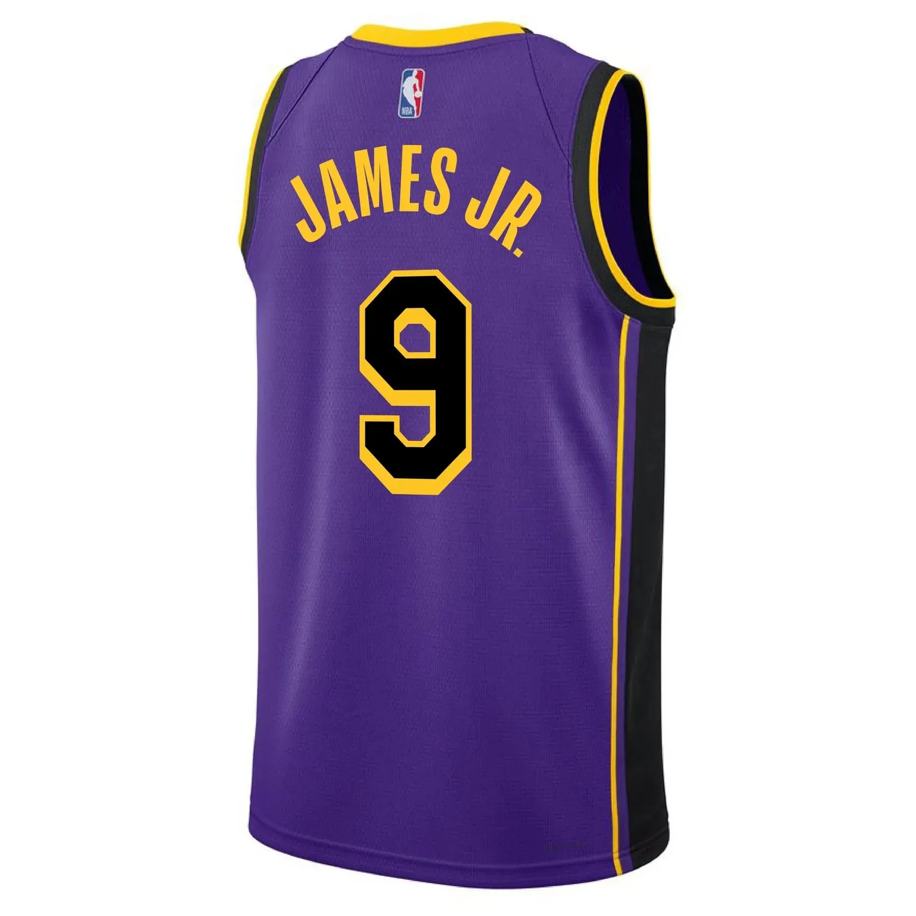 football fan socks Regata NBA Los Angeles Lakers Jordan Statement Edition Swingman Jersey Brownie James Jr. 9 Roxa